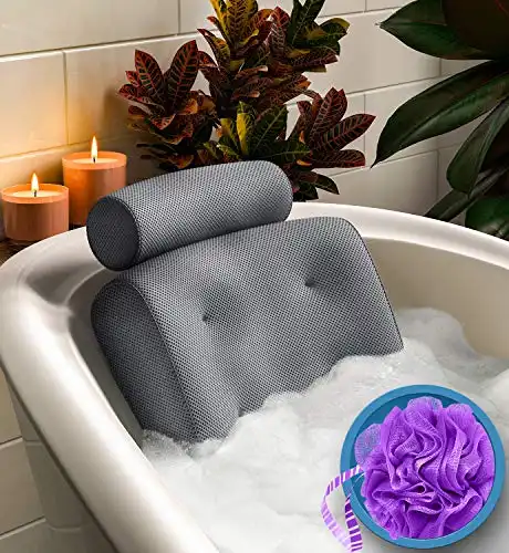 This Luxury Bath Pillow