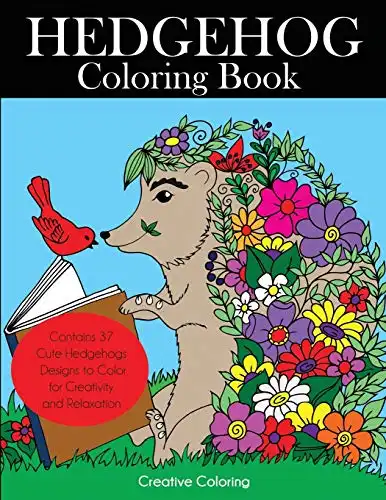 This Hedgehog Coloring Book