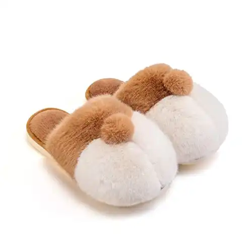 Some Fluffy Corgi Butt Slippers