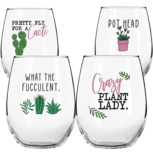 These Punny Plant Lady Glasses