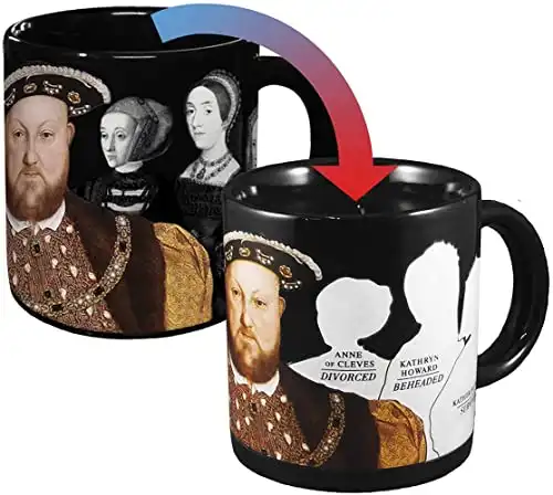 This Henry VIII Disappearing Coffee Mug