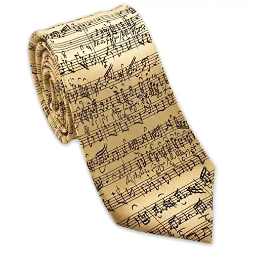 A JS Bach Music Tie