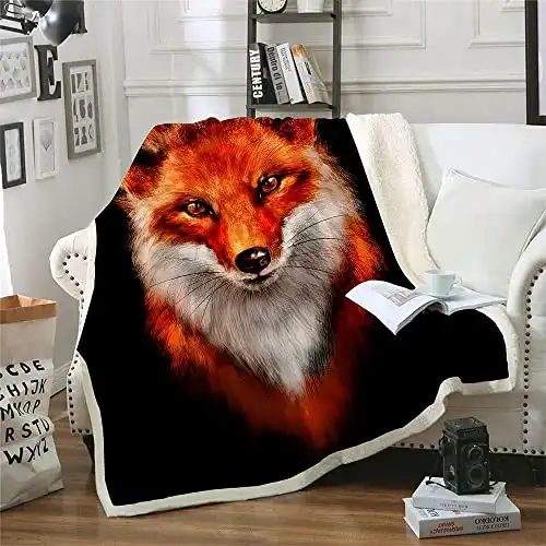 This Stunning Fox Blanket