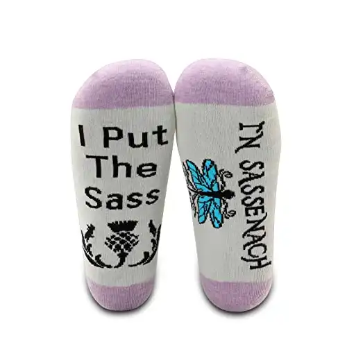 Some Cute Sassenach Socks