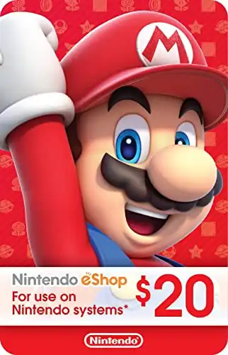 A Nintendo eShop Gift Card