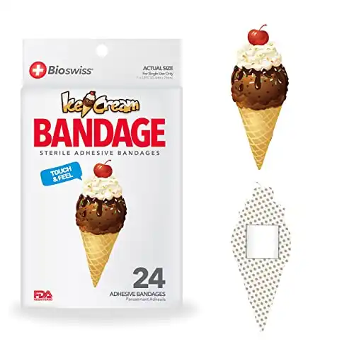 This Cute Novelty Ice Cream Bandaid