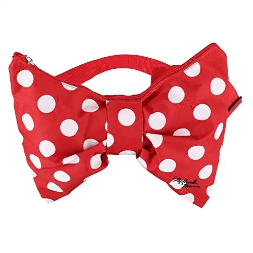 This Minnie Mouse Polka Dot Bow Waist Pack
