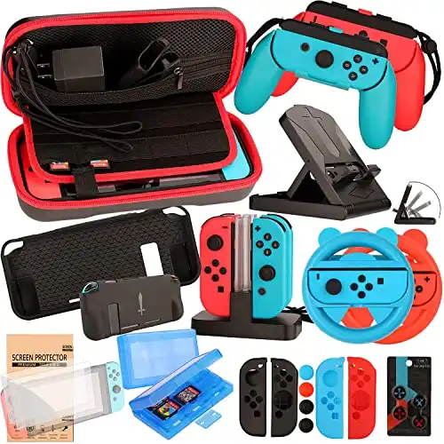 This Accessories Kit for Nintendo Switch