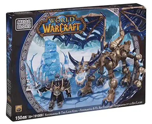 This Mega Bloks Sindragosa & The Lich King Pack