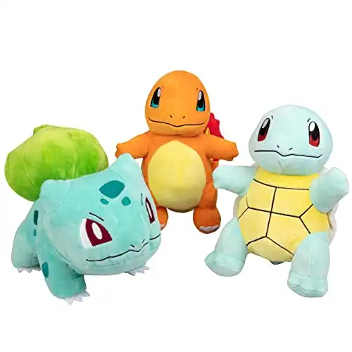 This Pokémon Plush Starter Pack