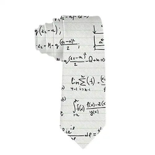 A Mathematical Formulas Neck Tie