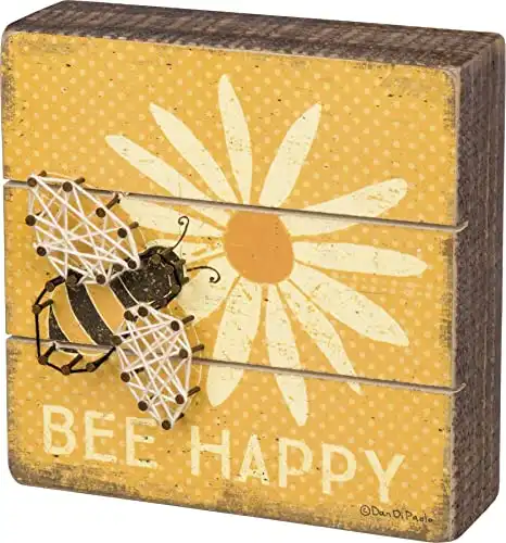 A Bee Happy Sign