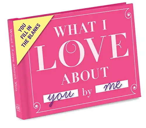 This Fill in "What I Love About You" Book