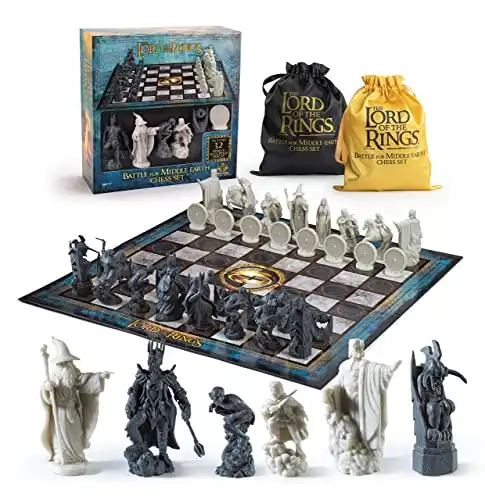 This Lord of The Rings Chess Set