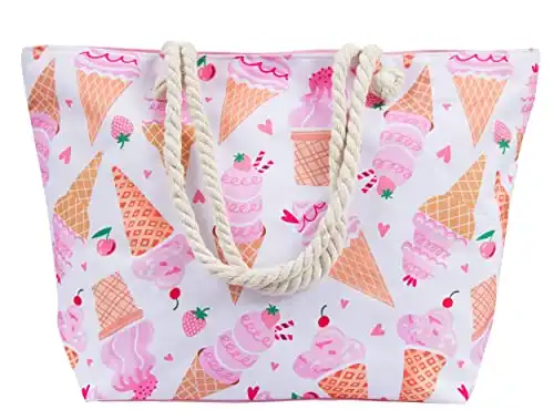 This Awesome Ice Cream Beach Tote