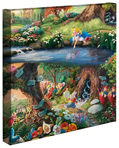 This Stunning Alice in Wonderland Canvas