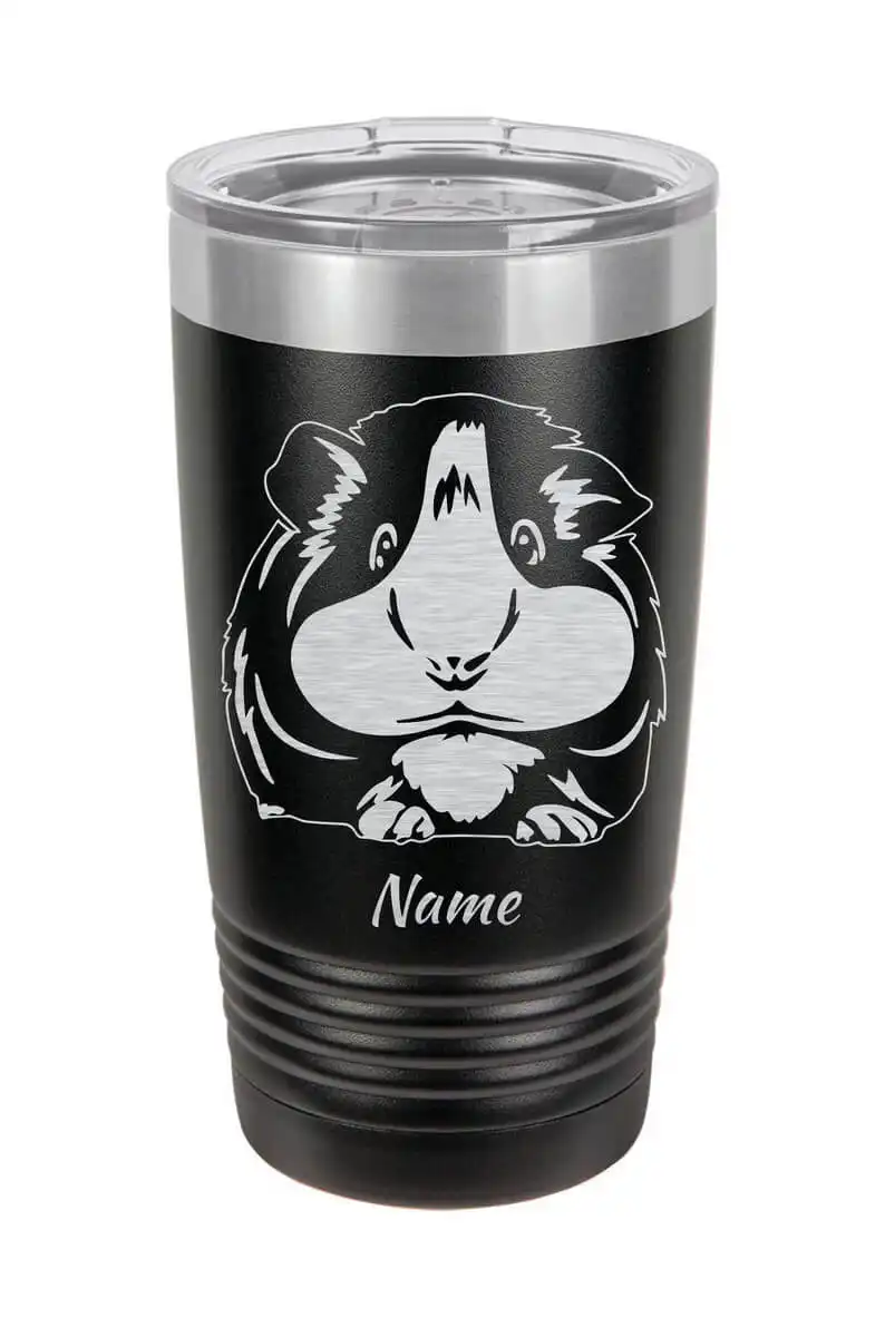 A Personalized Guinea Pig Tumbler