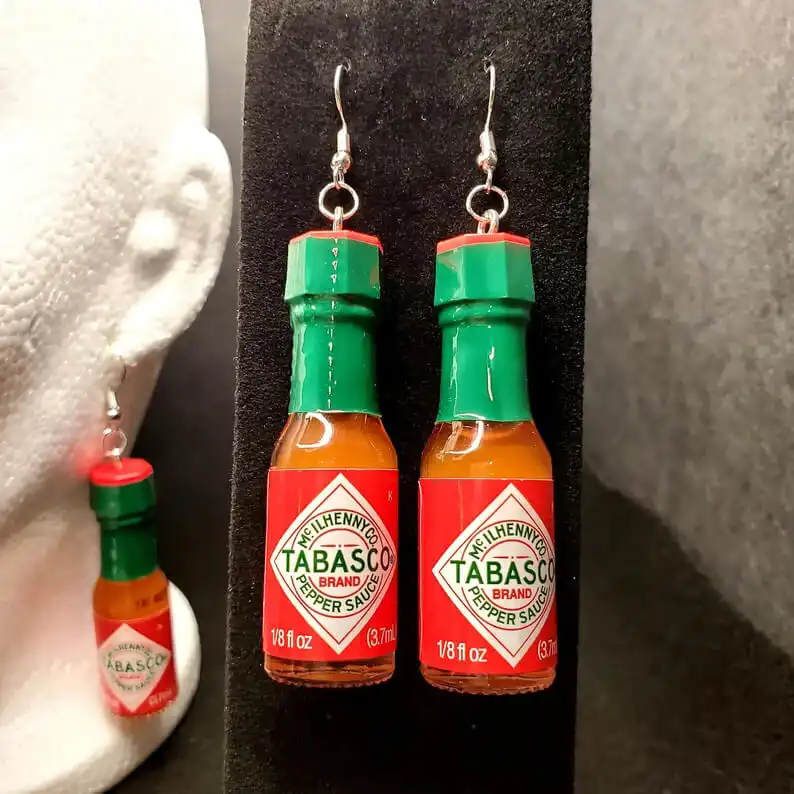 Some Cute Hot Sauce Earrings