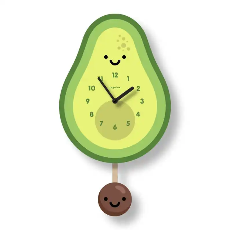 A Cute Avocado Clock